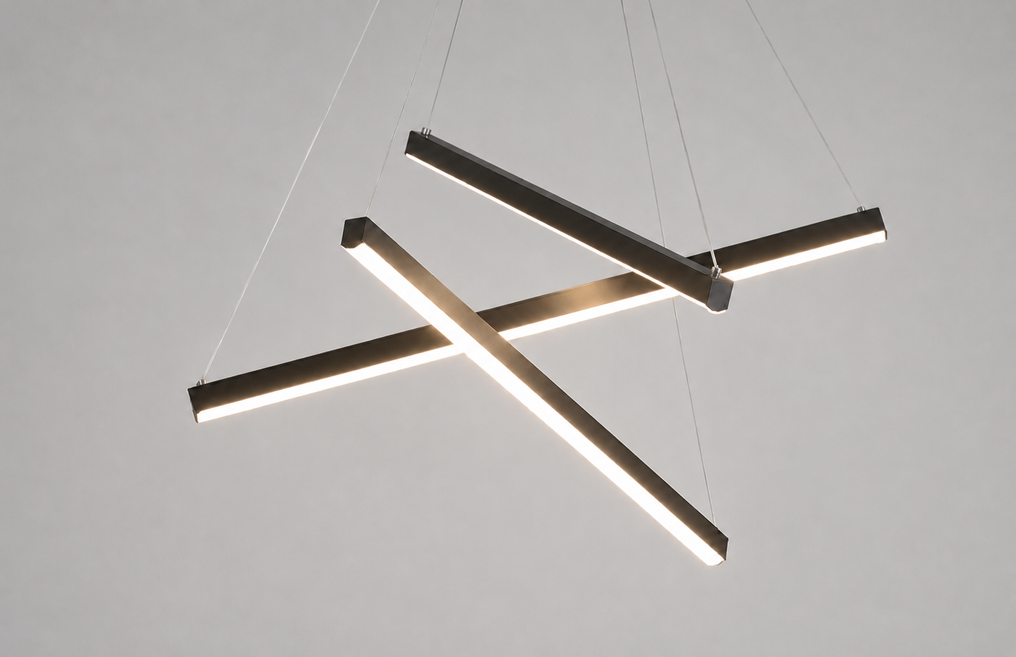 Modern Chandelier, 3 to 9 Bar Pendant Light for Living Room Ceiling