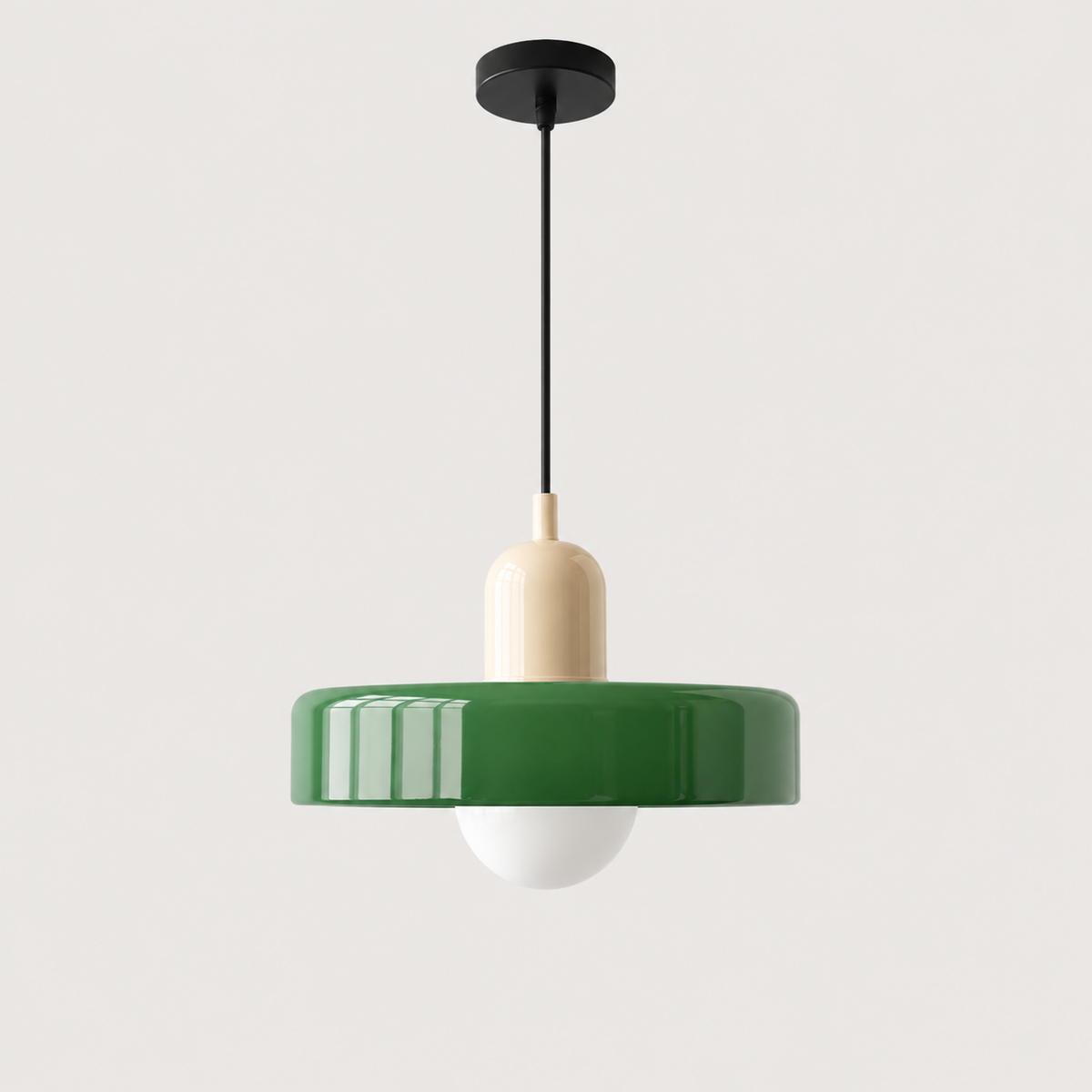 Retro 70's Dish Style Light Pendant