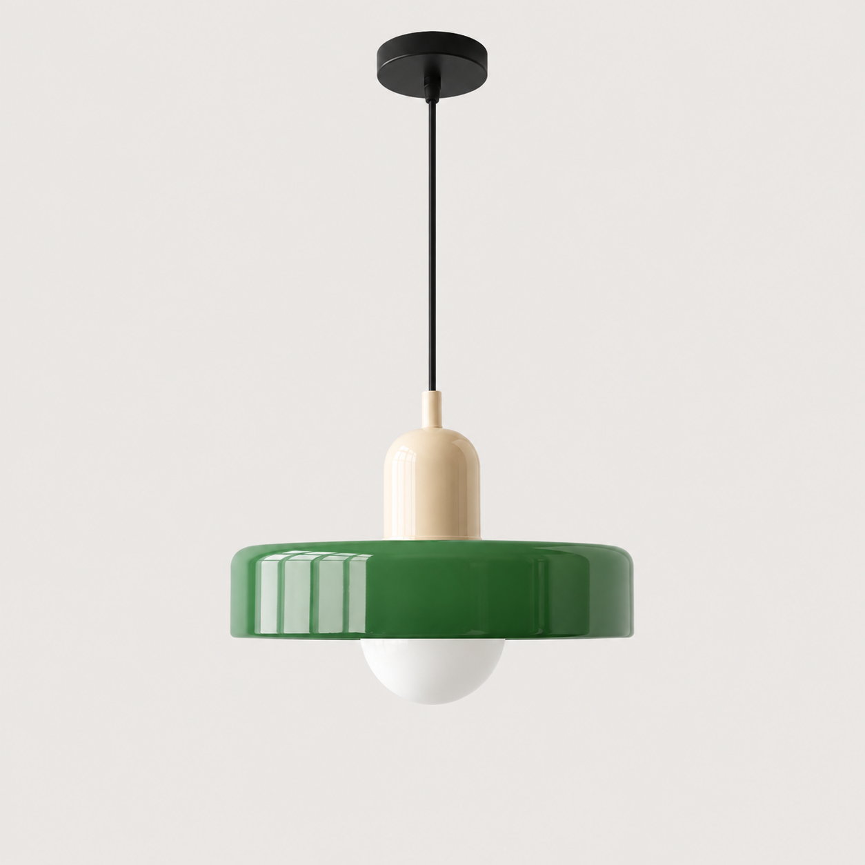 Retro 70's Dish Style Light Pendant