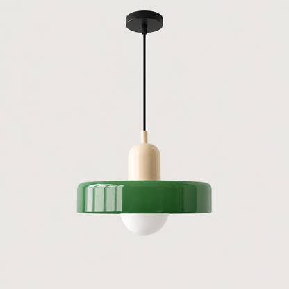 Retro 70's Dish Style Light Pendant