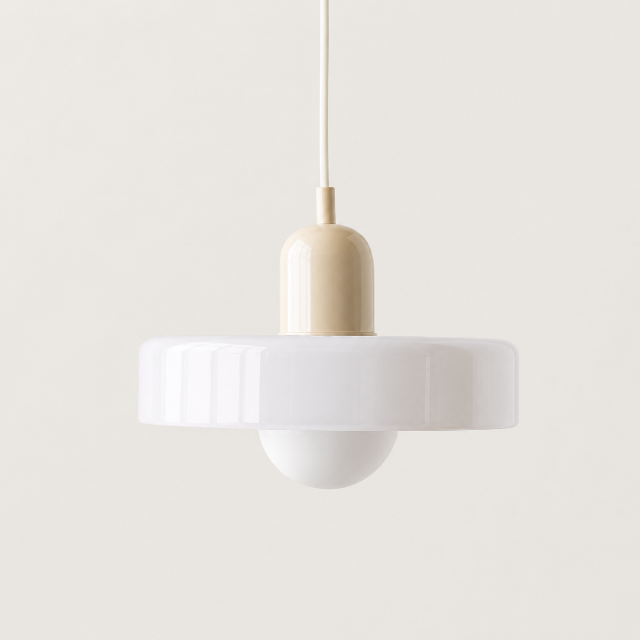 Retro 70's Dish Style Light Pendant