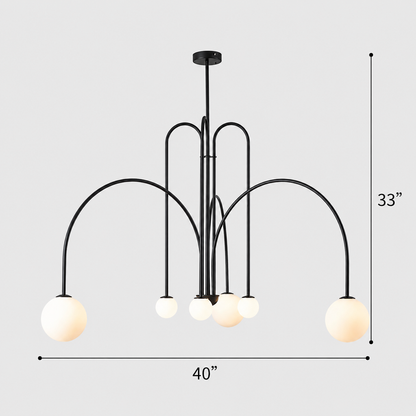 Modern Sprout Chandelier
