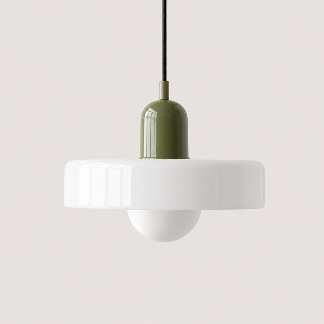 Retro 70's Dish Style Light Pendant