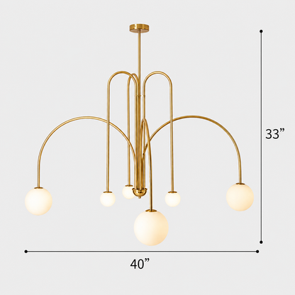 Modern Sprout Chandelier