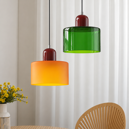 Retro 70's Style Light Pendant