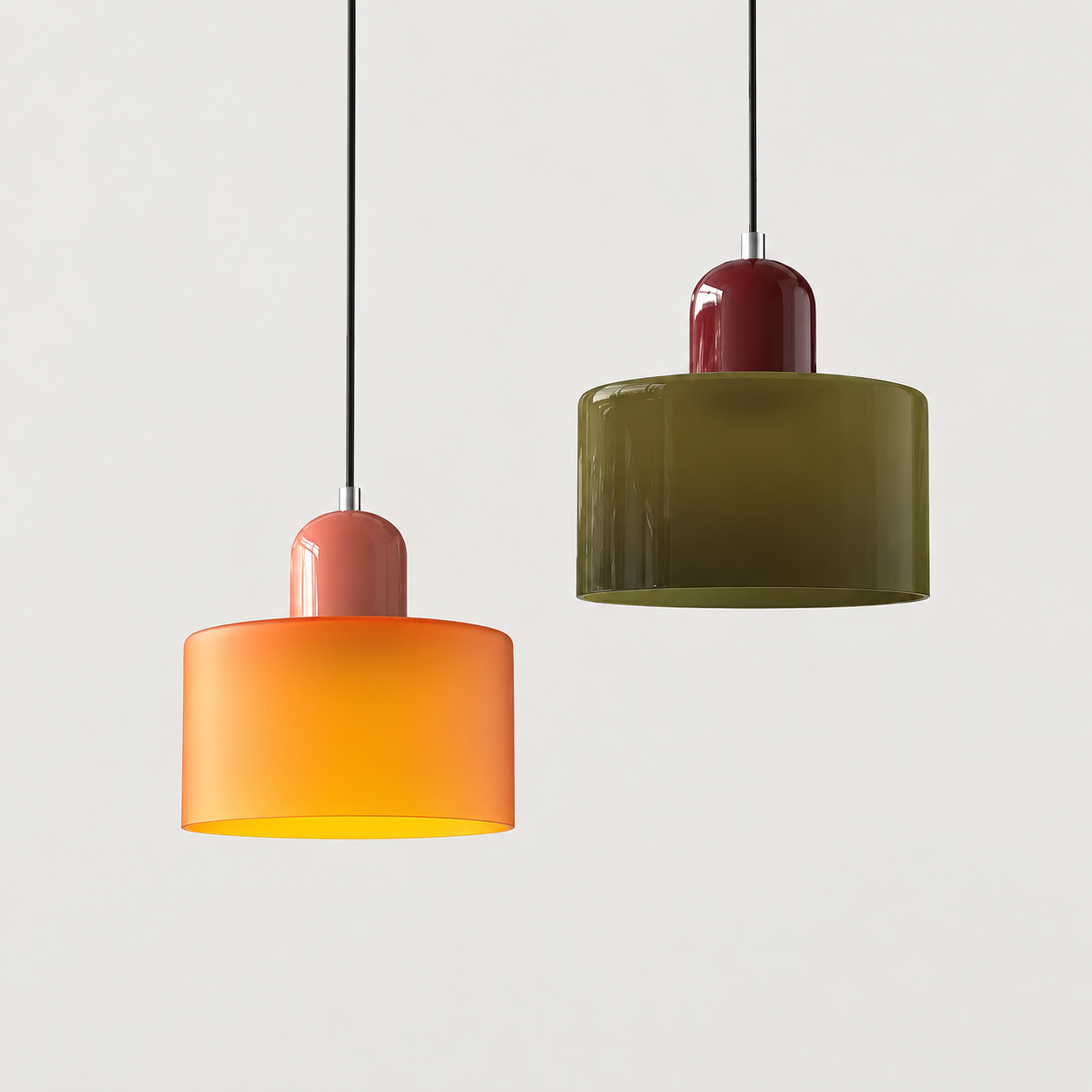 Retro 70's Style Light Pendant