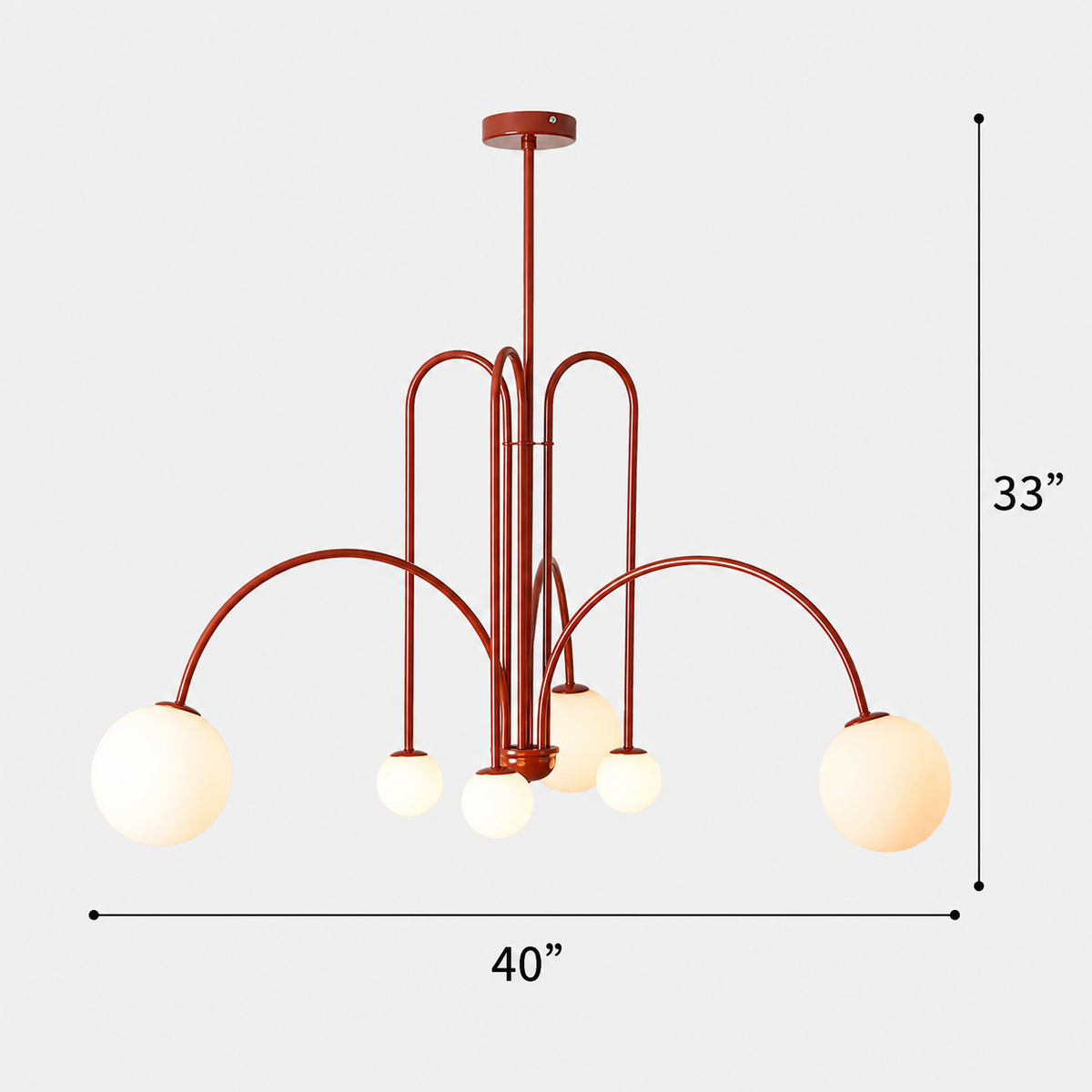 Modern Sprout Chandelier