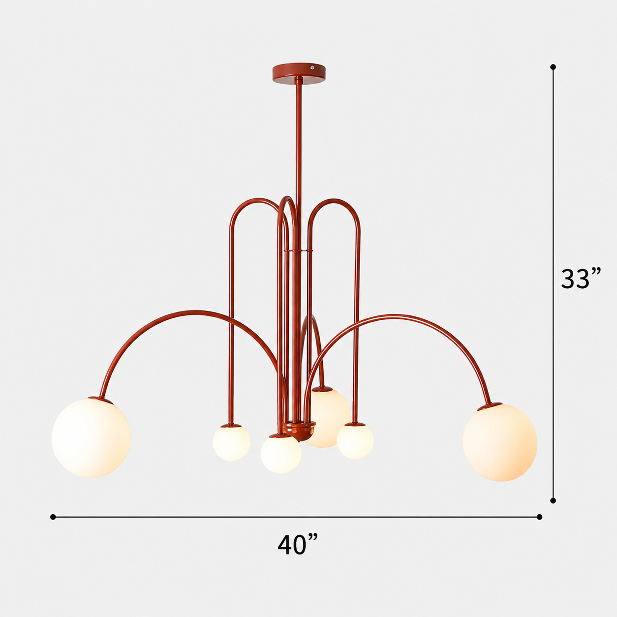 Modern Sprout Chandelier