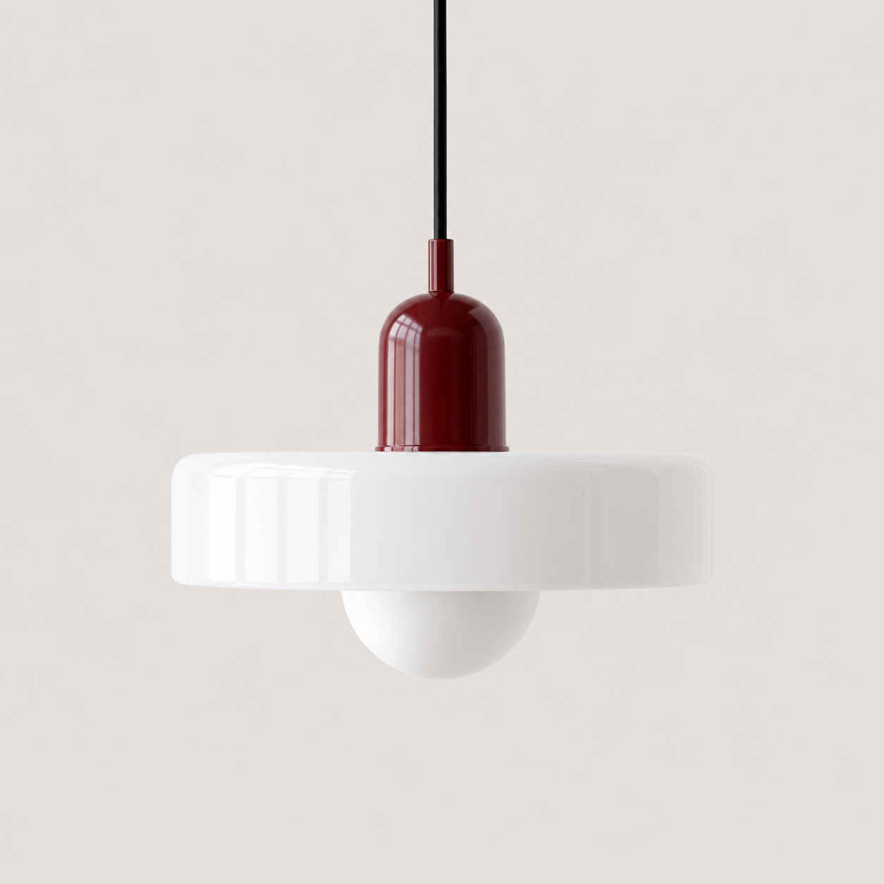 Retro 70's Dish Style Light Pendant