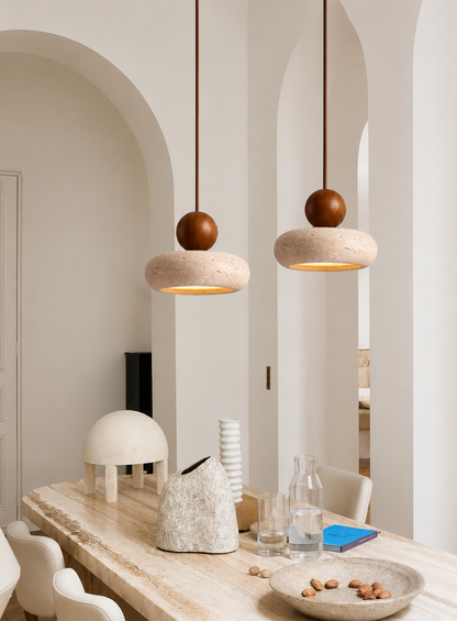 Modern Stone Light Pendant