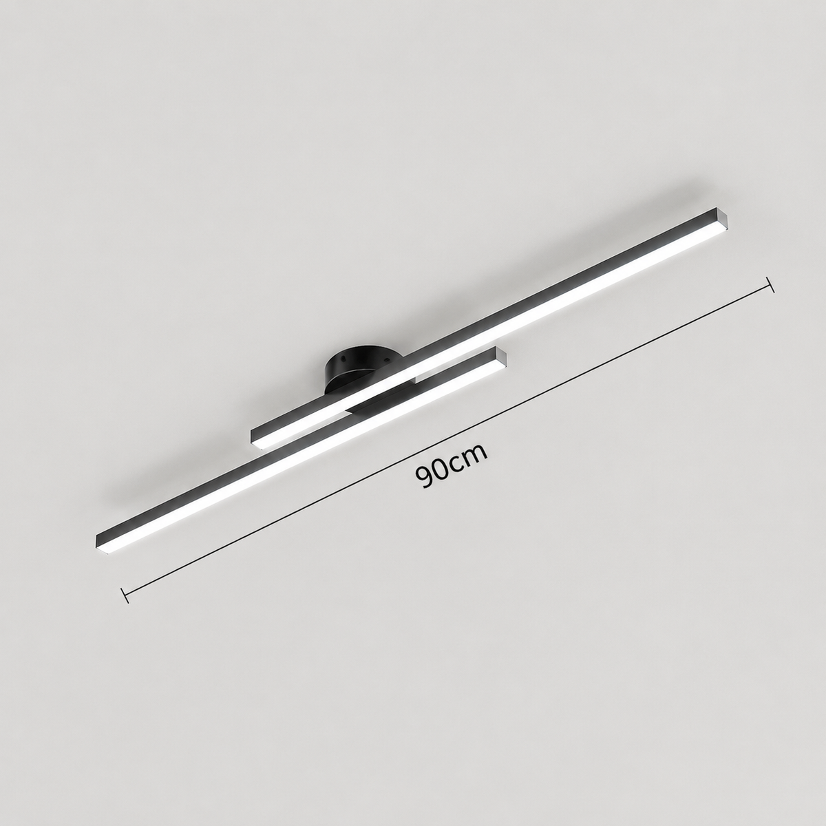 Twin-Bar Ceiling Light