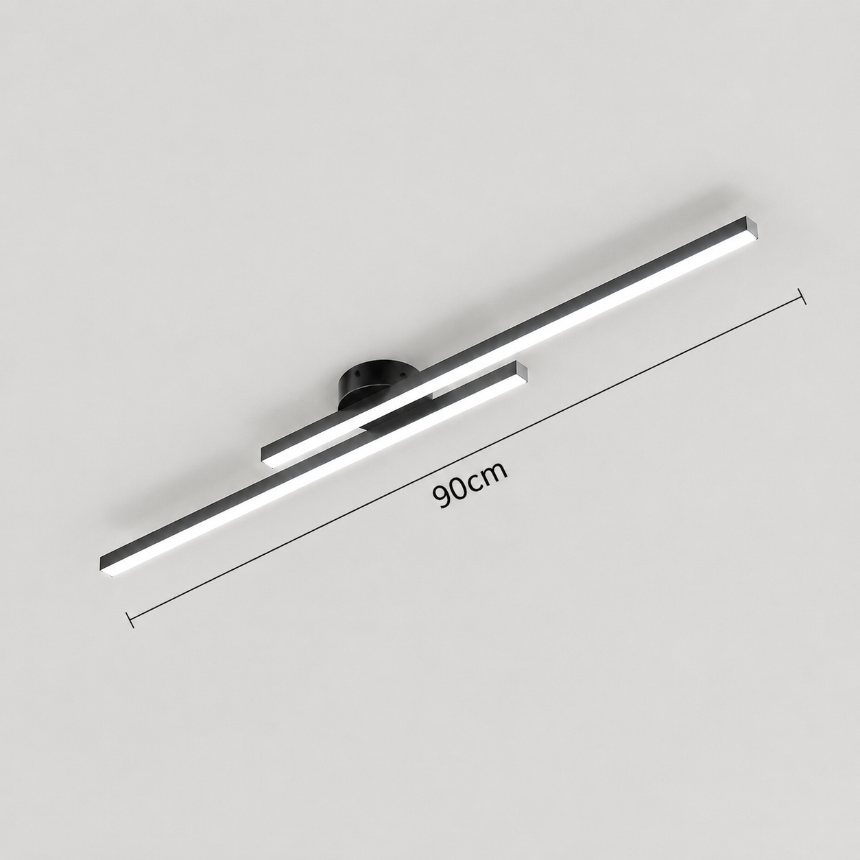 Twin-Bar Ceiling Light