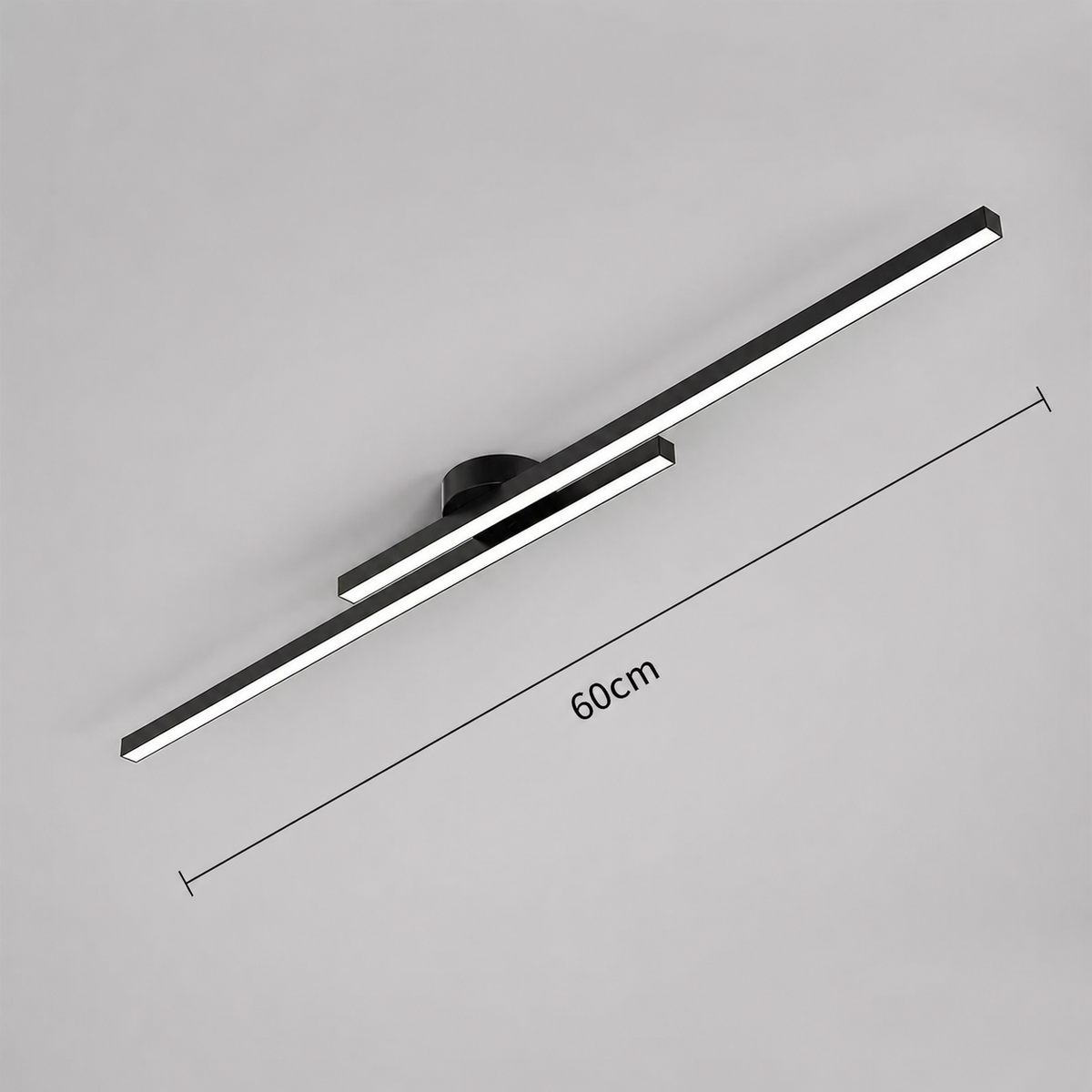 Twin-Bar Ceiling Light