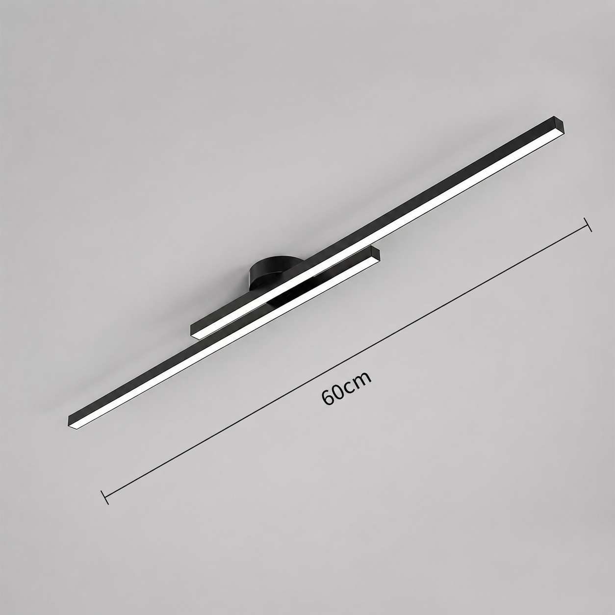 Twin-Bar Ceiling Light
