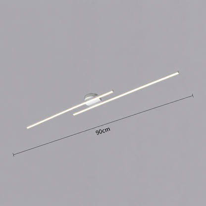 Twin-Bar Ceiling Light