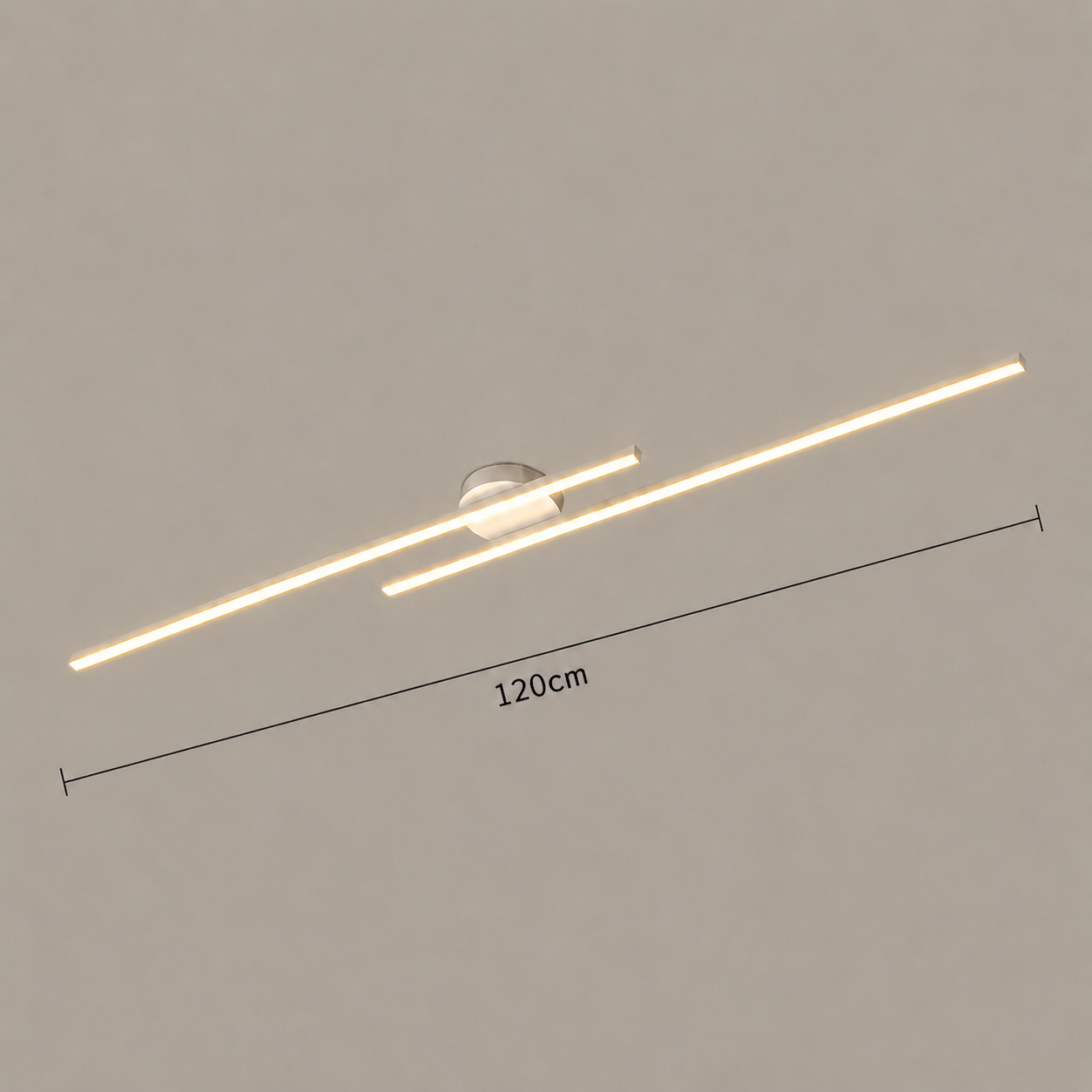 Twin-Bar Ceiling Light