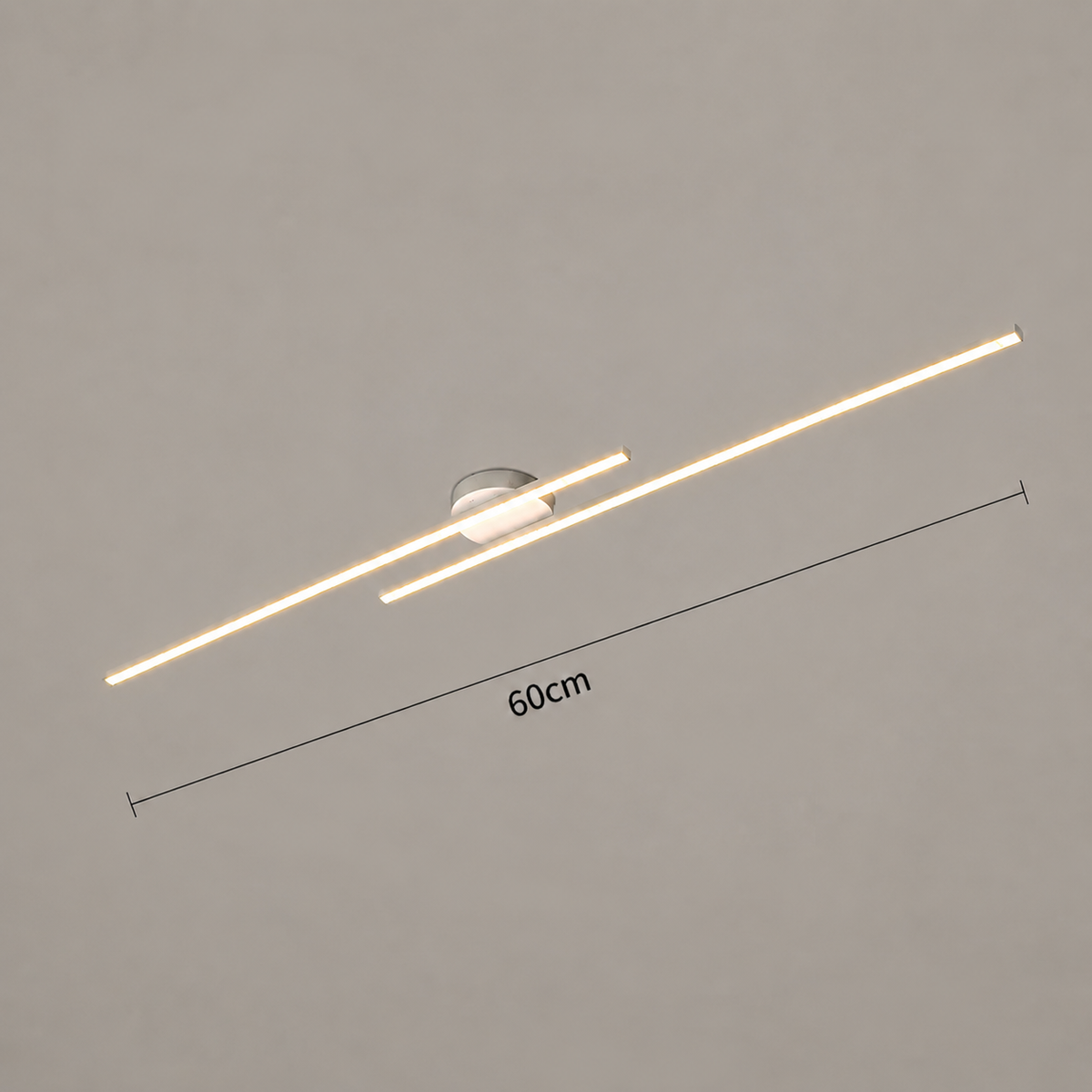 Twin-Bar Ceiling Light