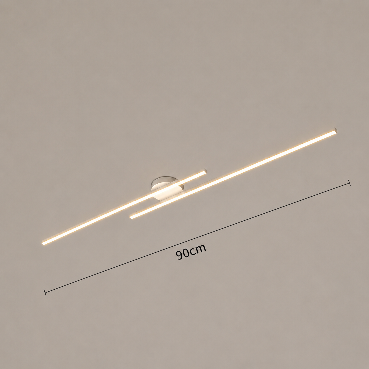 Twin-Bar Ceiling Light
