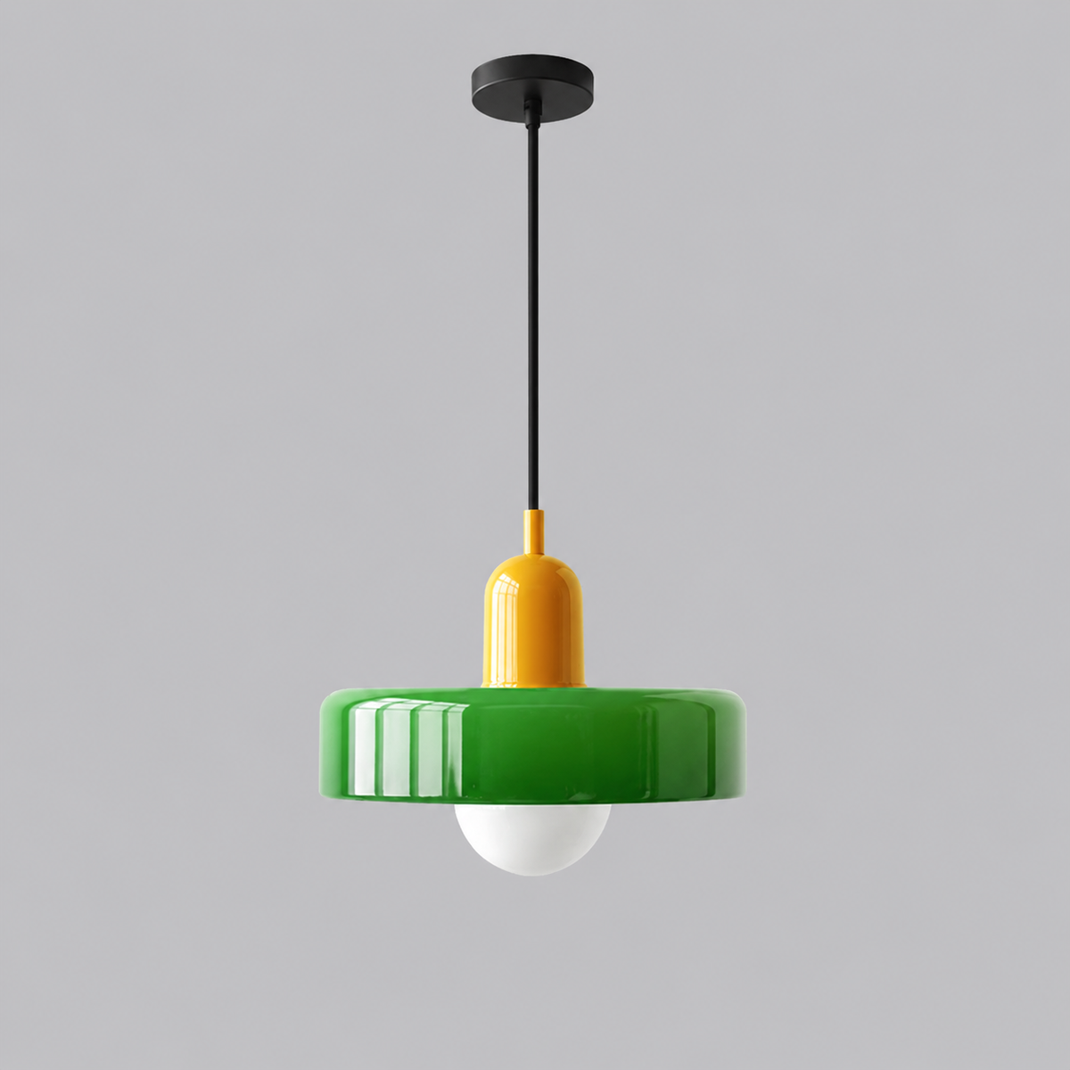Retro 70's Dish Style Light Pendant