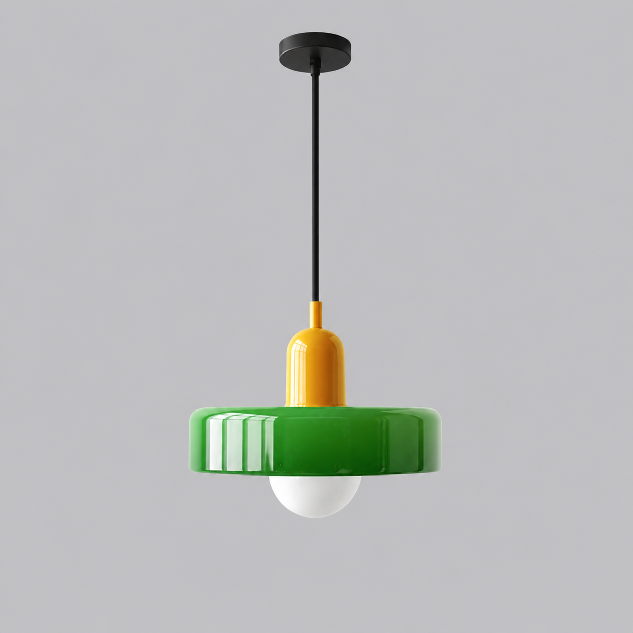 Retro 70's Dish Style Light Pendant